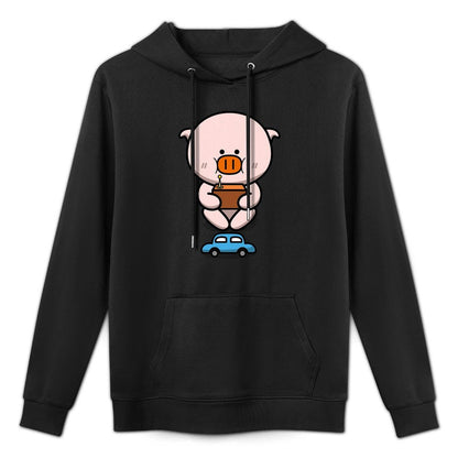 SoftFeel Shrink-Resistant Front Graphic Hoodies