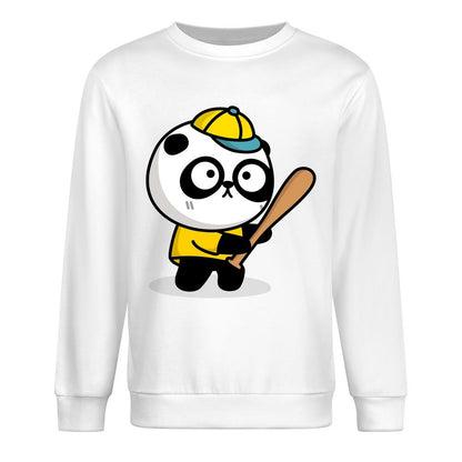 Front Patterned Long Sleeve TopTear-Resistant Neutral