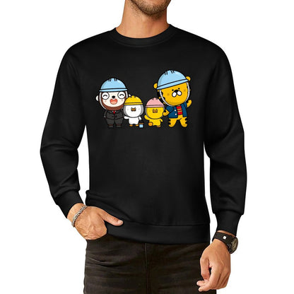 IPBR 250g Crew Neck Long Sleeve Sweatshirt Front GraphicCrew Neck Long Sleeve Sweatshirt4001081