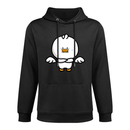 Logo-Ready Retro Front Graphic Hoodies