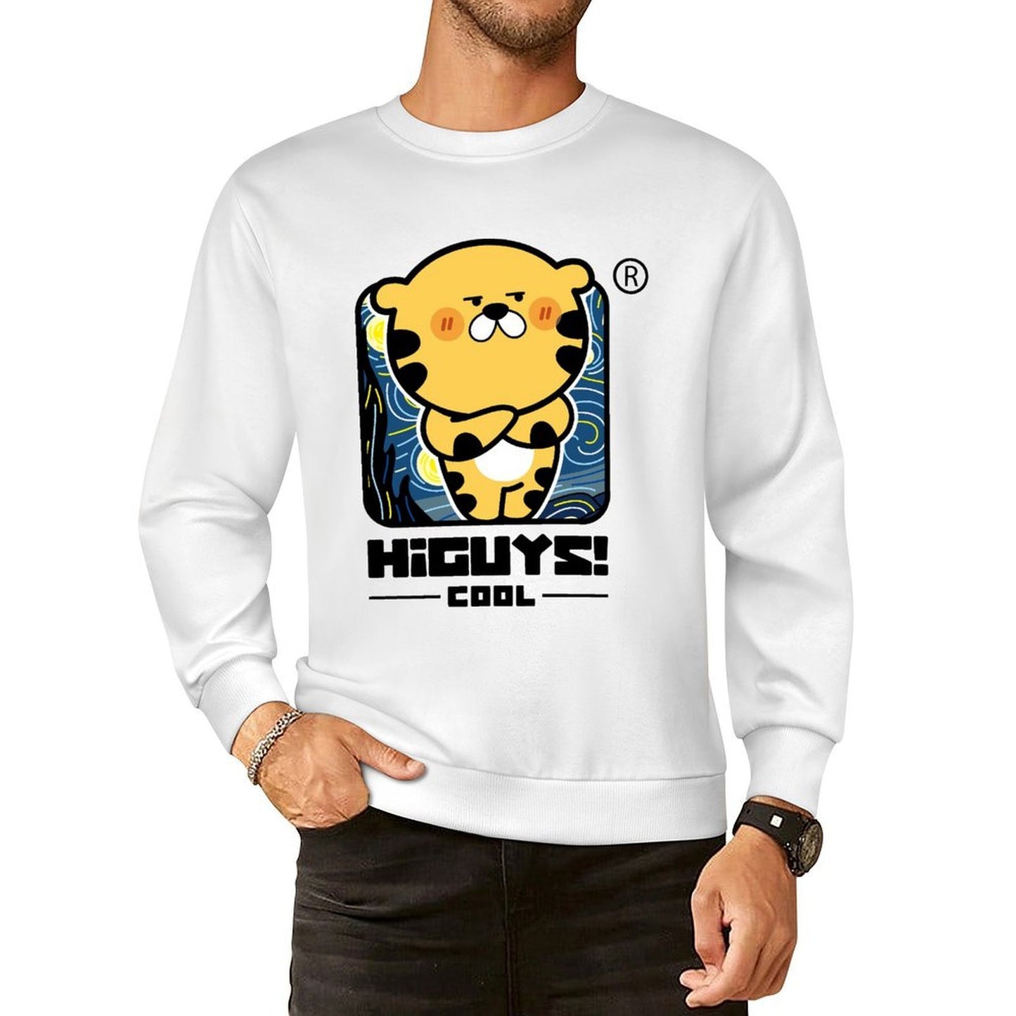 Front Patterned Long Sleeve TopComfortSeries Premium Finish