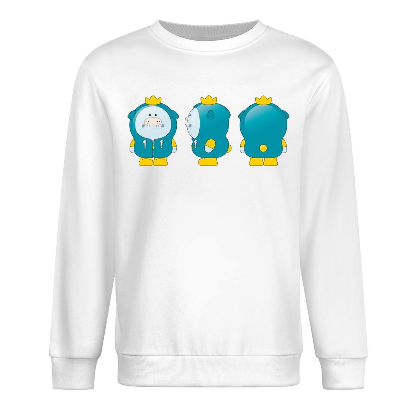 IPBR 250g Crew Neck Long Sleeve Sweatshirt Front GraphicCrew Neck Long Sleeve Sweatshirt4001156