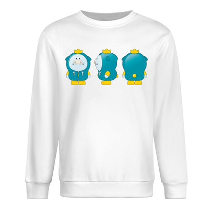 Front Patterned Long Sleeve TopEdition Printed