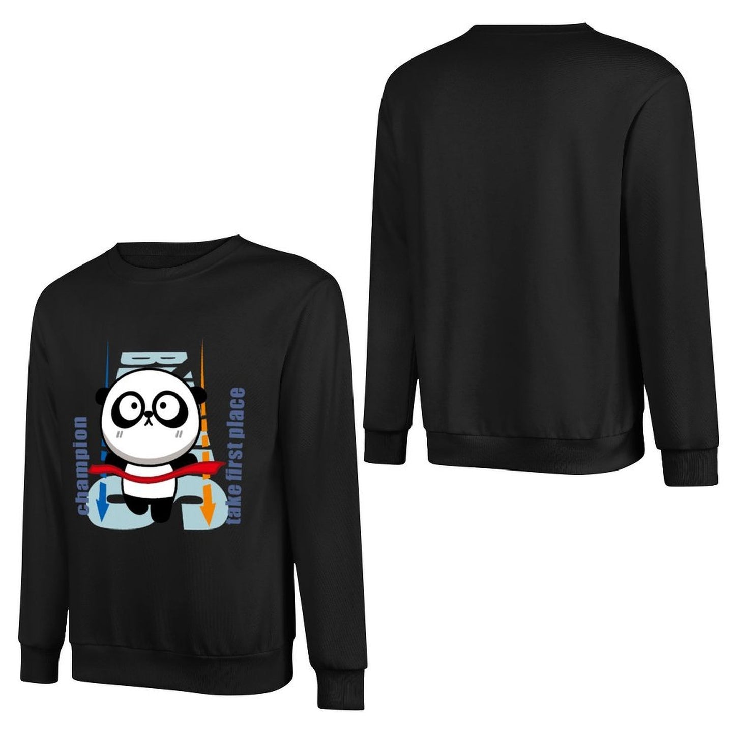 Front Patterned Long Sleeve TopDesign-Your-Own Recycled