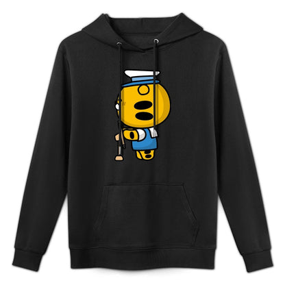 IPBR 250g Hooded Pocket Sweatshirt Front GraphicMen's Hooded  Sweatshirt4000218