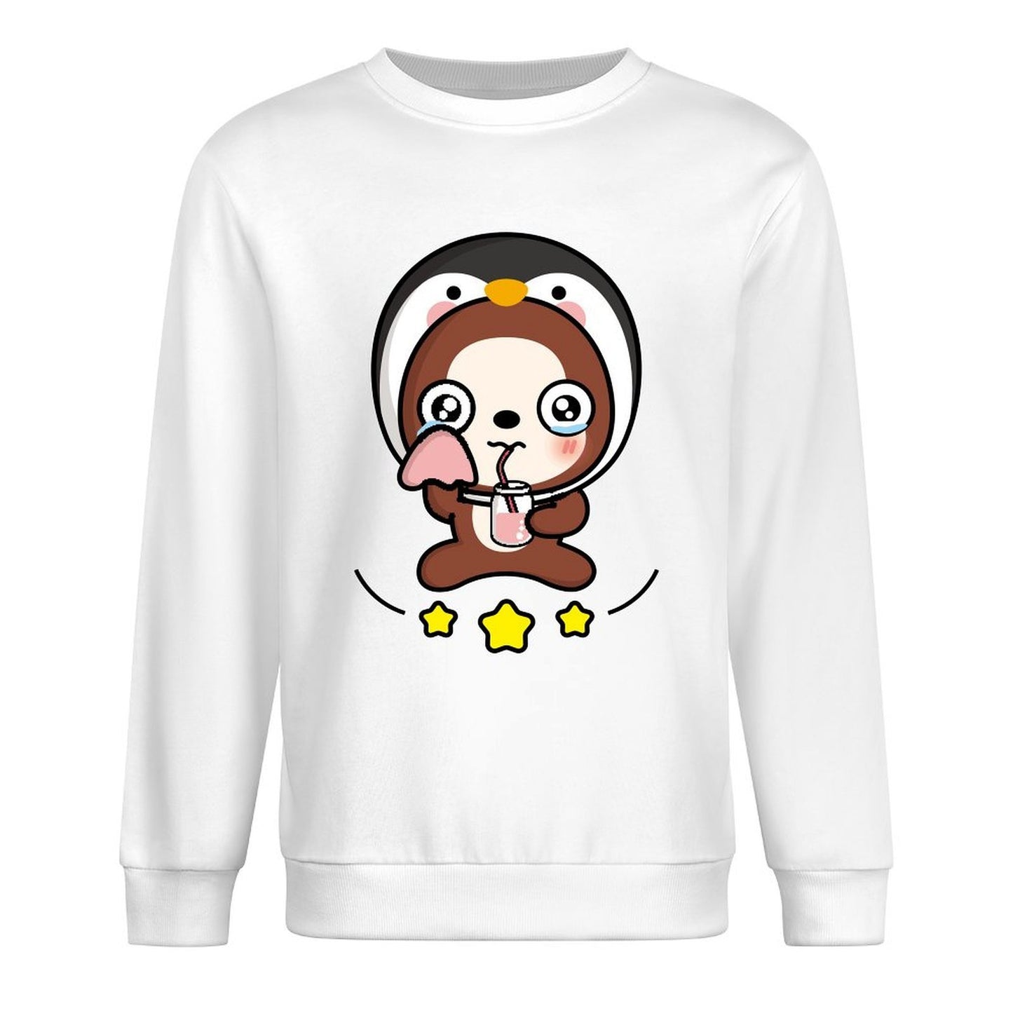 Front Patterned Long Sleeve TopCleanCut Signature