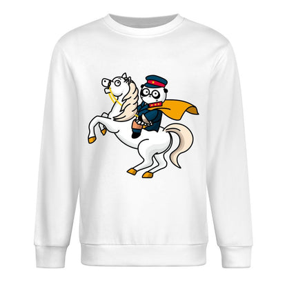 Front Patterned Long Sleeve TopRecycled Urban