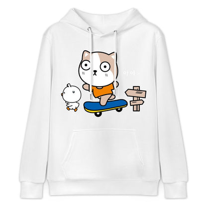 DailyFit Chill Front Graphic Hoodies