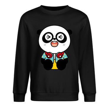 Front Patterned Long Sleeve TopStreet Heavyweight