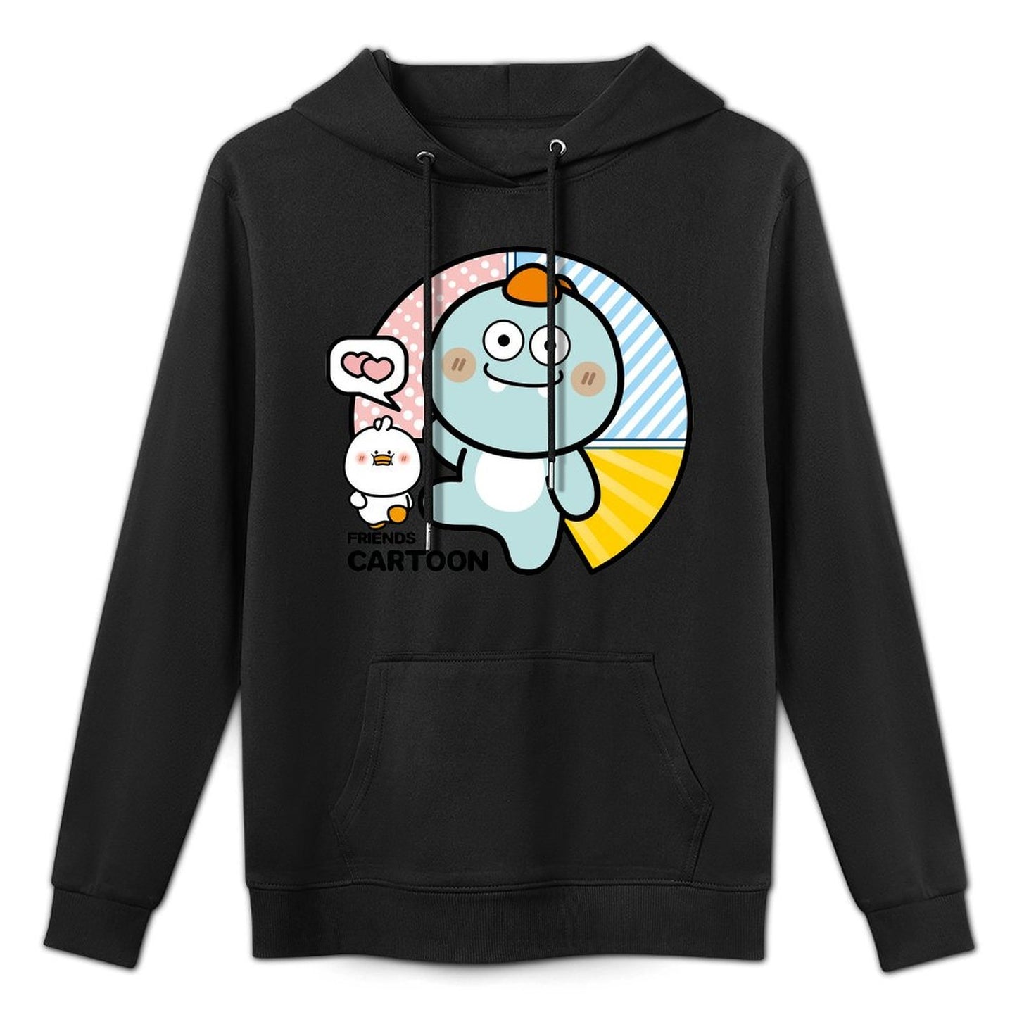 LooseFit DailyFit Front Graphic Hoodies