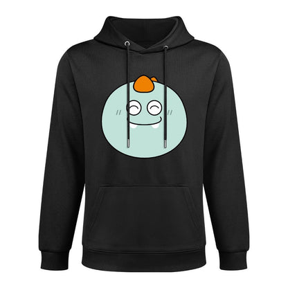 Plain Fitted Front Graphic Hoodies