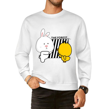 Front Patterned Long Sleeve TopRegularFit Eco / Sustainable