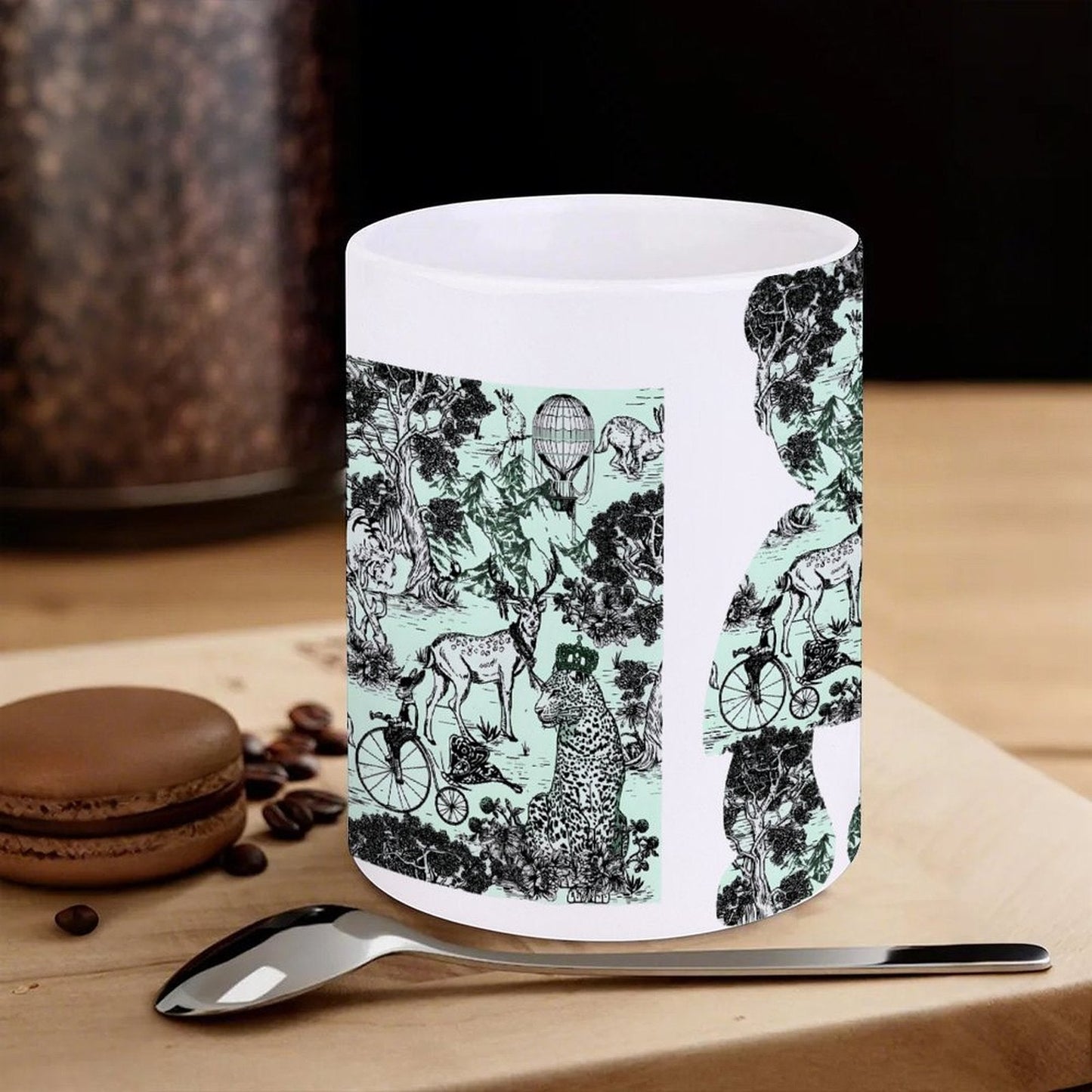 Minimalist Custom Coffee Cup
