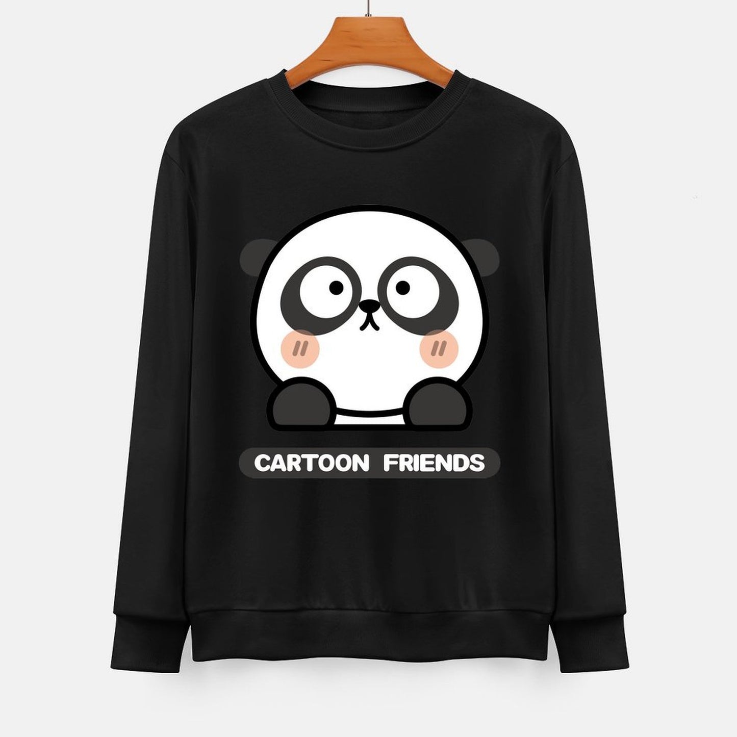  Front Patterned Long Sleeve TopClassicSeries Natural