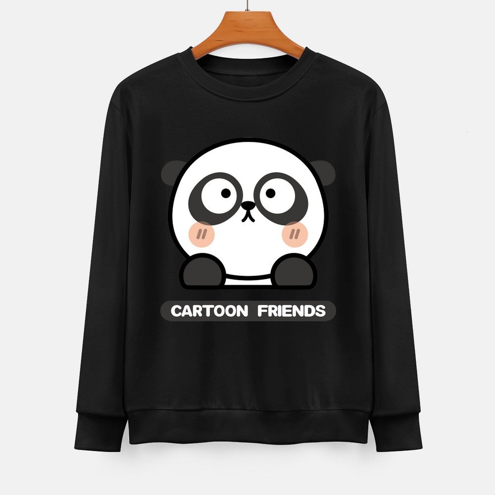  Front Patterned Long Sleeve TopClassicSeries Natural