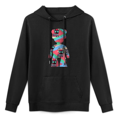 IPIB 250g Hooded Pocket Sweatshirt Front GraphicMen's Hooded  Sweatshirt6000124-4