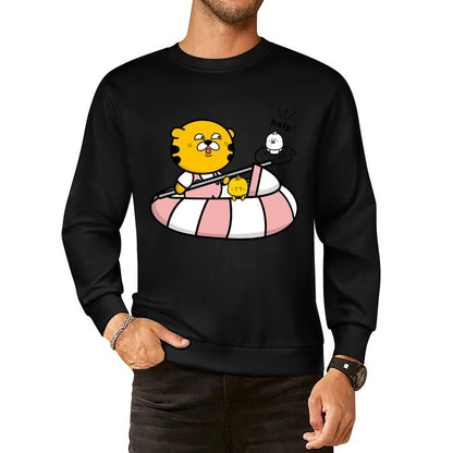 Front Patterned Long Sleeve TopFitted Sharp