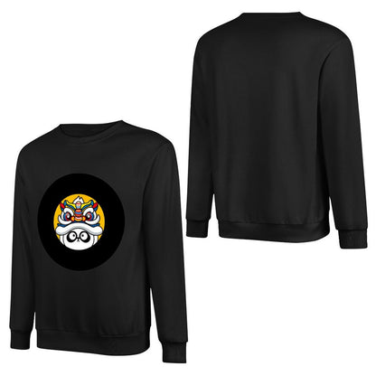 Front Patterned Long Sleeve TopRelaxed ClassicFit