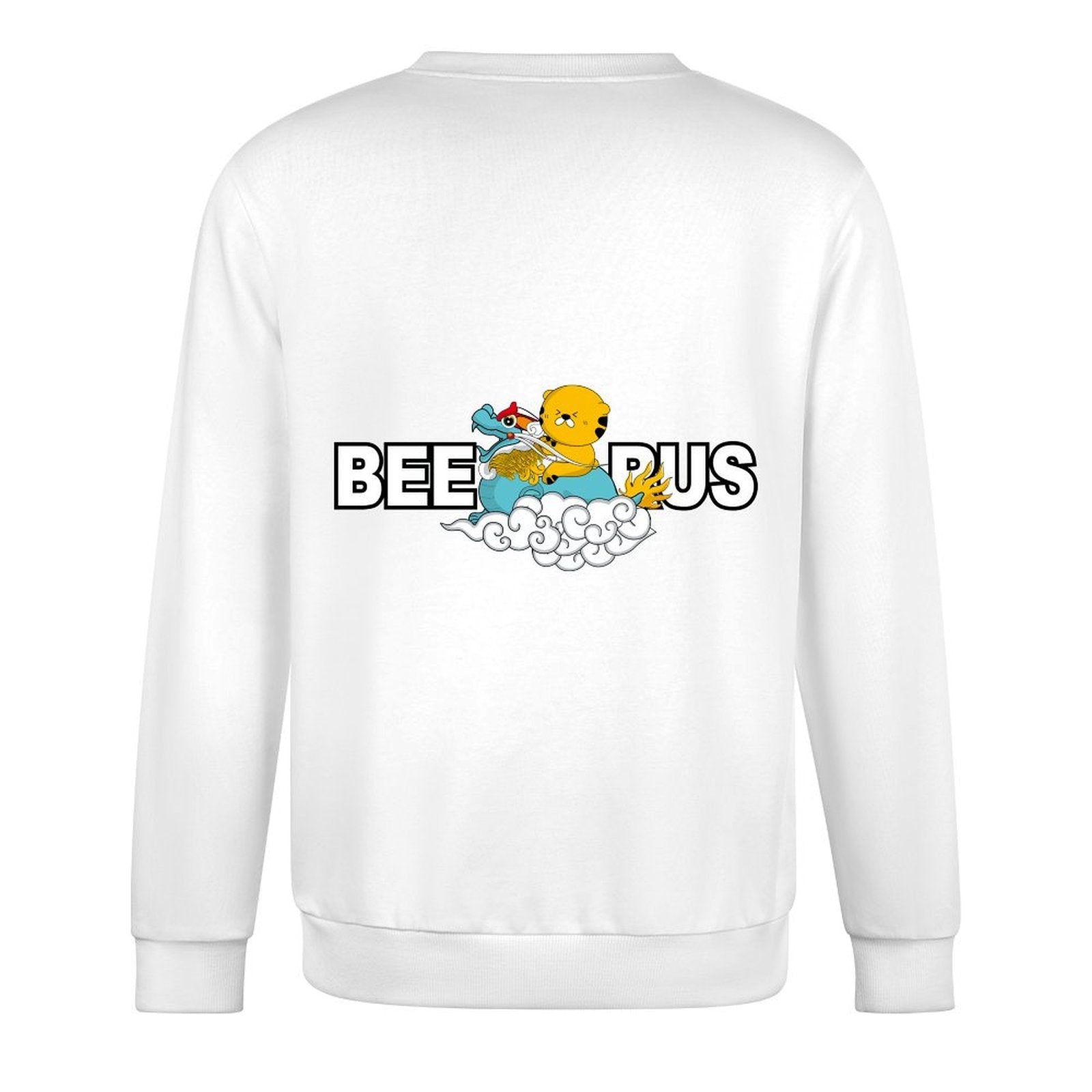 Long-sleeved crew neck sweatshirtLogo-Ready Slim Fit Long Sleeve