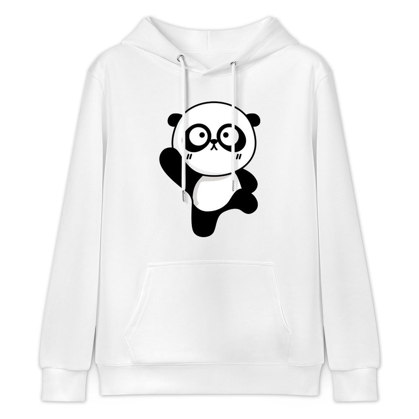 Soft-Touch Urban Front Graphic Hoodies