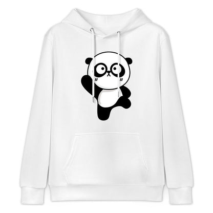 Soft-Touch Urban Front Graphic Hoodies