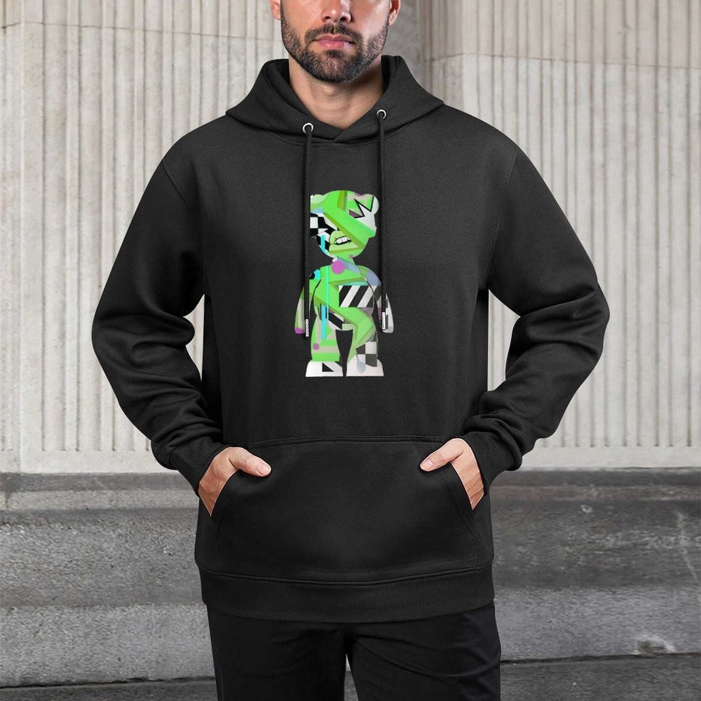 Hoodie Front PatternSoftTouch Chill