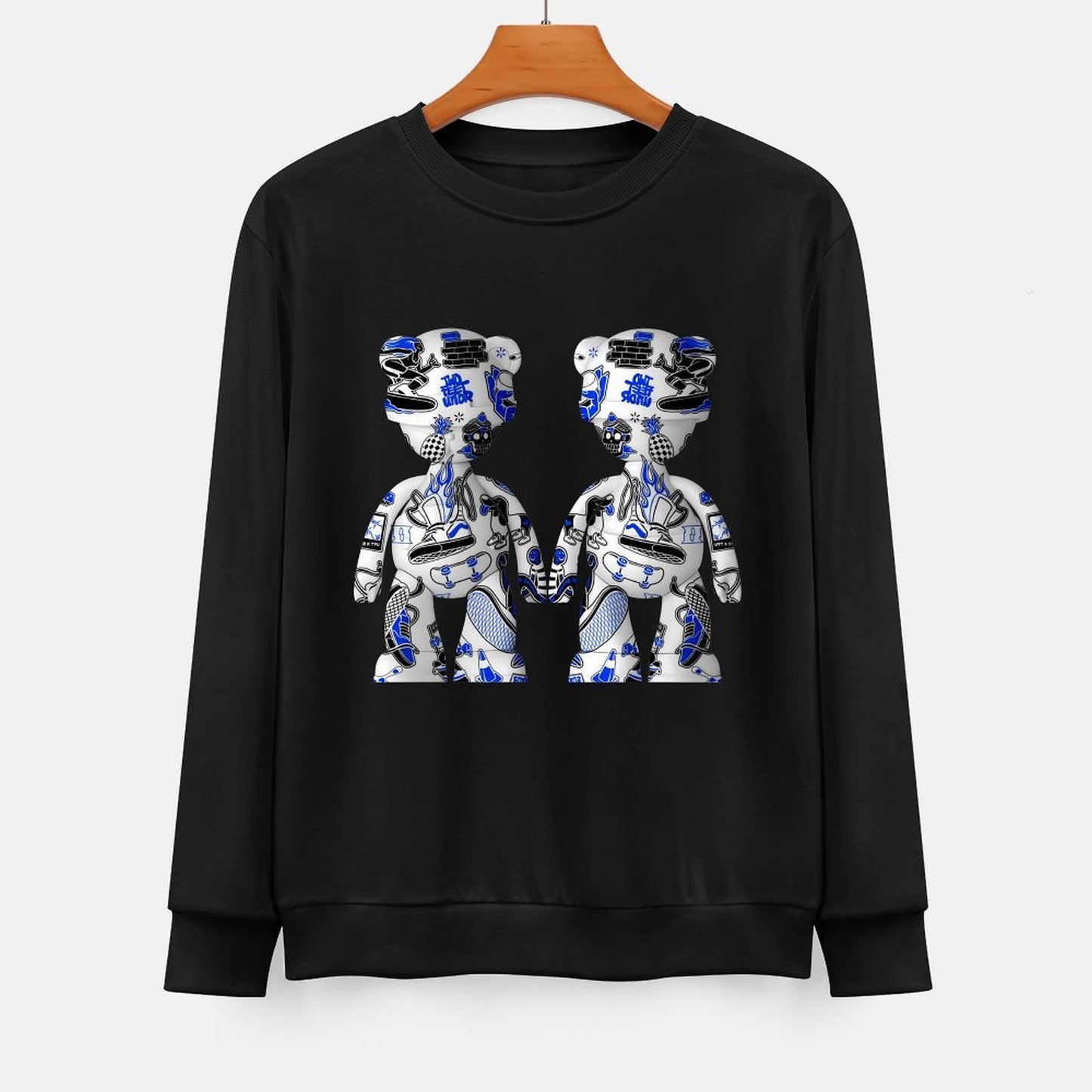 IPIB 250g Crew Neck Long Sleeve Sweatshirt Front GraphicCrew Neck Long Sleeve Sweatshirt6000085-2