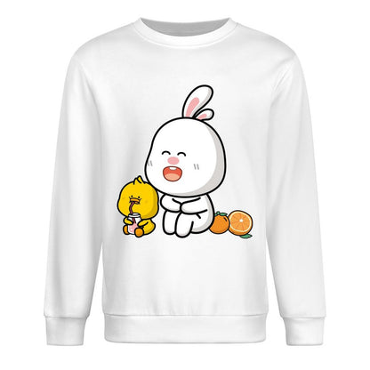 Front Patterned Long Sleeve TopPure 100% Cotton