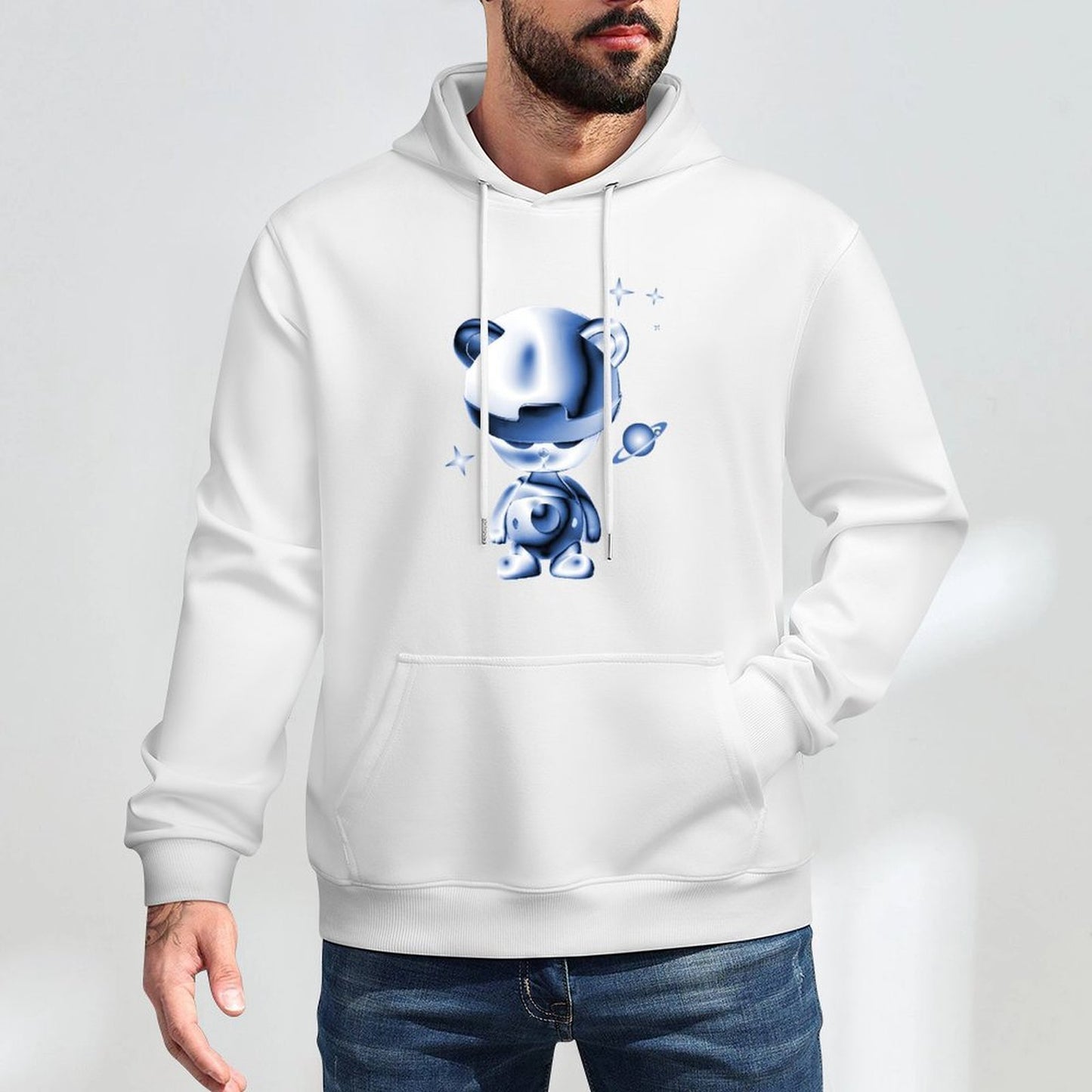 Hoodie Front PatternModernFit ActiveLine