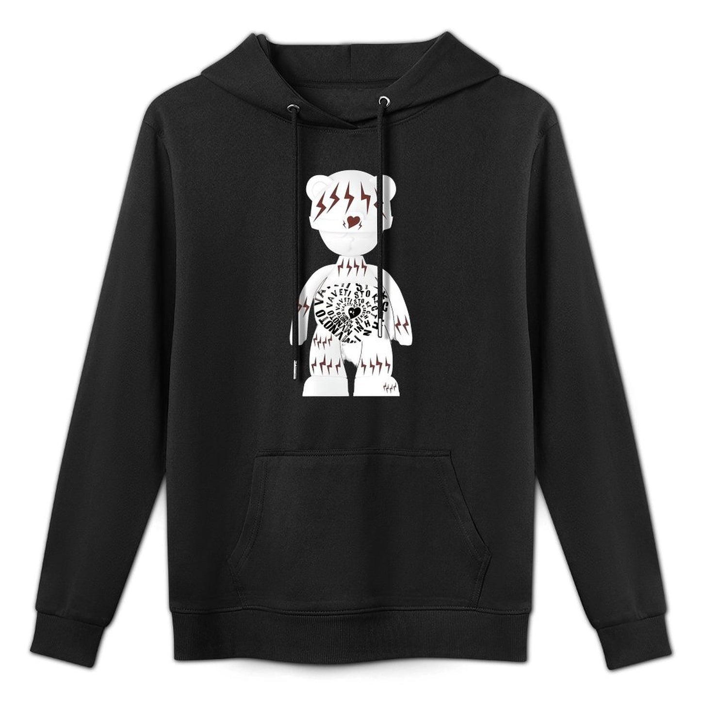 IPIB 250g Hooded Pocket Sweatshirt Front GraphicMen's Hooded  Sweatshirt6000137-4