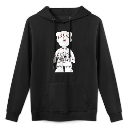 IPIB 250g Hooded Pocket Sweatshirt Front GraphicMen's Hooded  Sweatshirt6000137-4