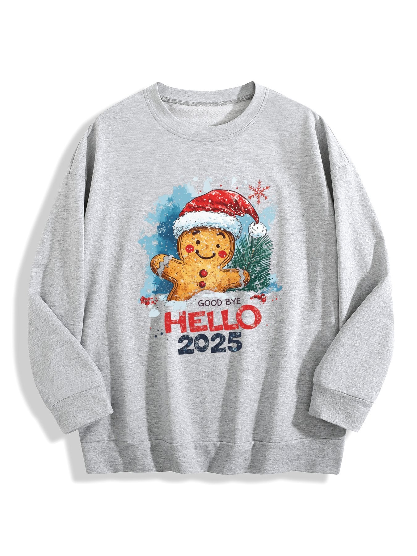 Customizable Christmas-themed long-sleeved Christmas Hello