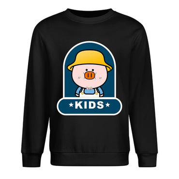 Front Patterned Long Sleeve TopTimeless Solid