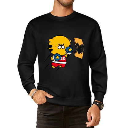 IPBR 250g Crew Neck Long Sleeve Sweatshirt Front GraphicCrew Neck Long Sleeve Sweatshirt4000002