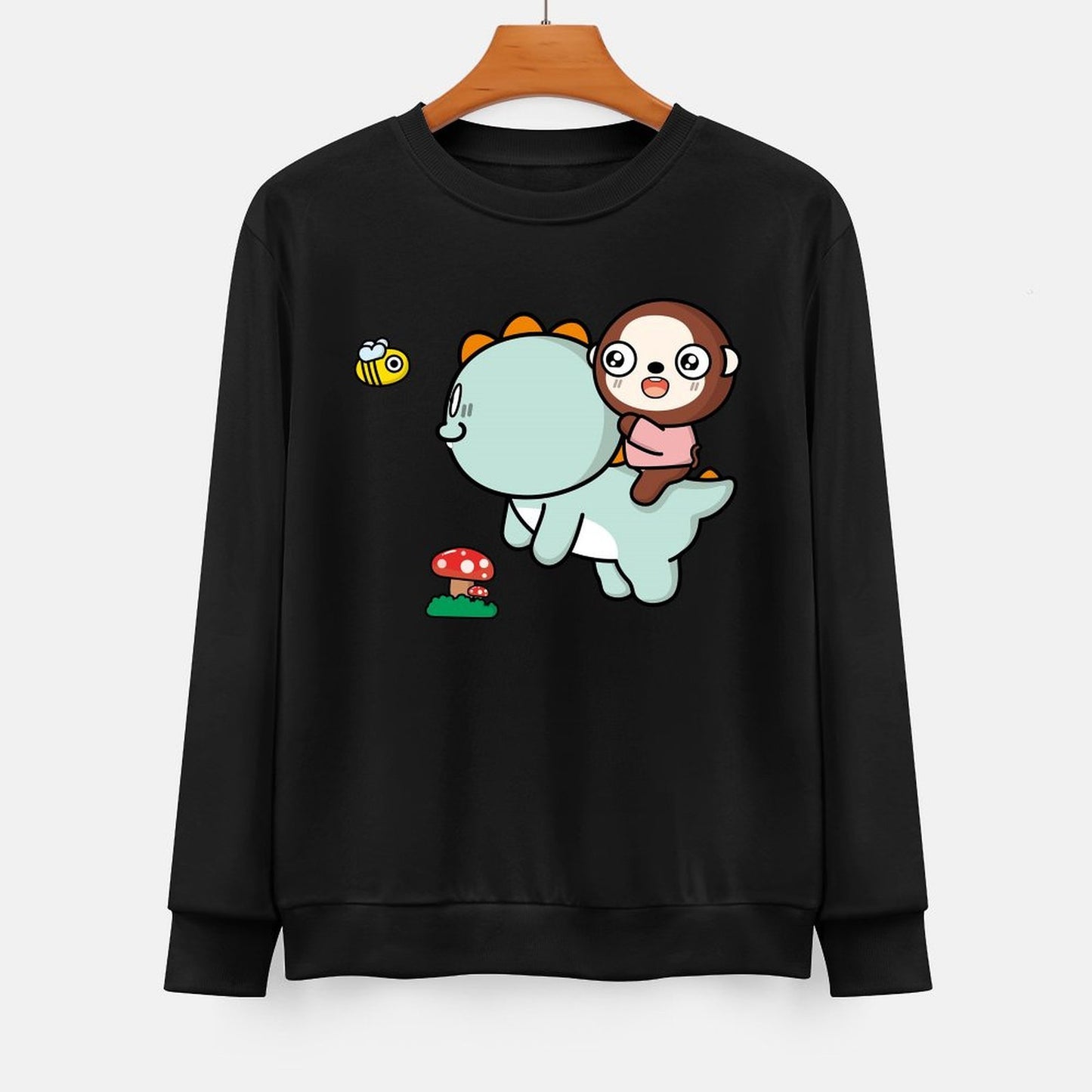 IPBR 250g Crew Neck Long Sleeve Sweatshirt Front GraphicCrew Neck Long Sleeve Sweatshirt4001319