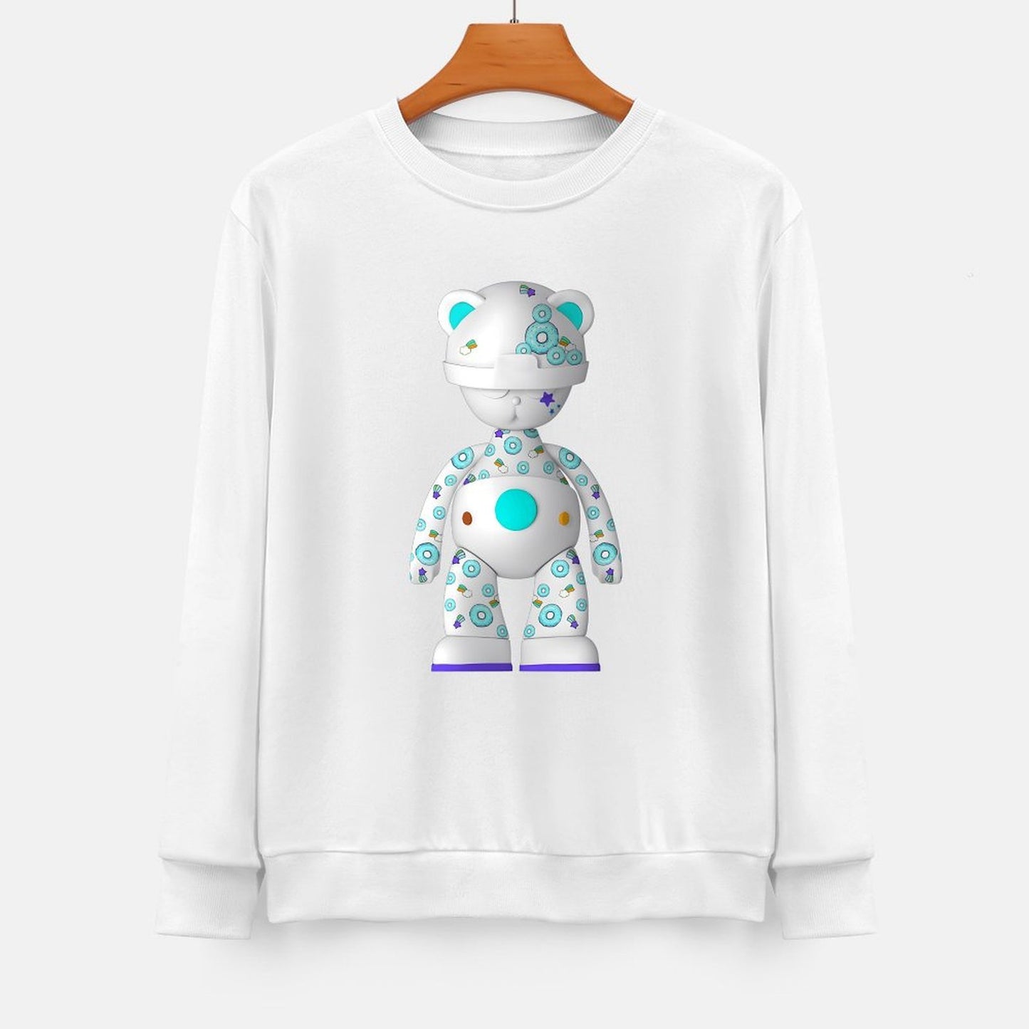 Long Sleeve With Front PatternNeat Soft