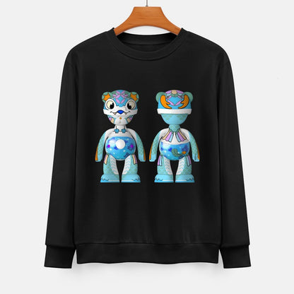 IPIB 250g Crew Neck Long Sleeve Sweatshirt Front GraphicCrew Neck Long Sleeve Sweatshirt6000077-1