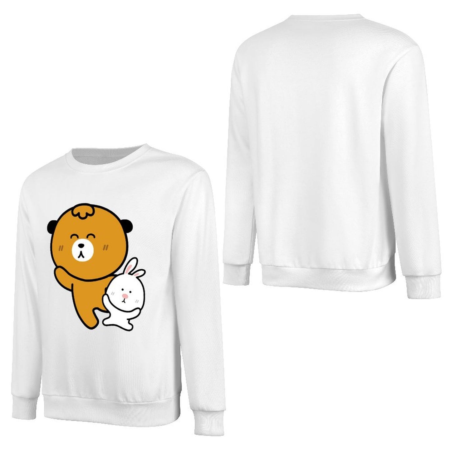 Front Patterned Long Sleeve TopEverydaySeries Soft