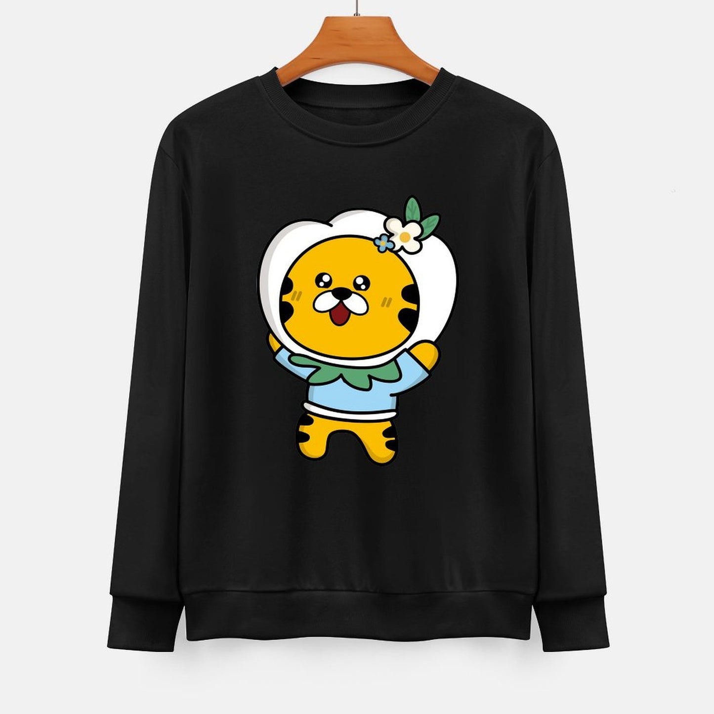 Front Patterned Long Sleeve TopClassicSeries Studio