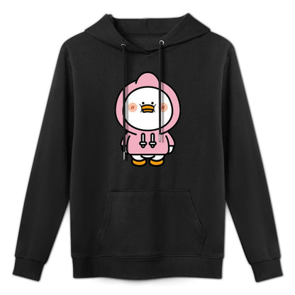 Fade-Resistant Urban Front Graphic Hoodies