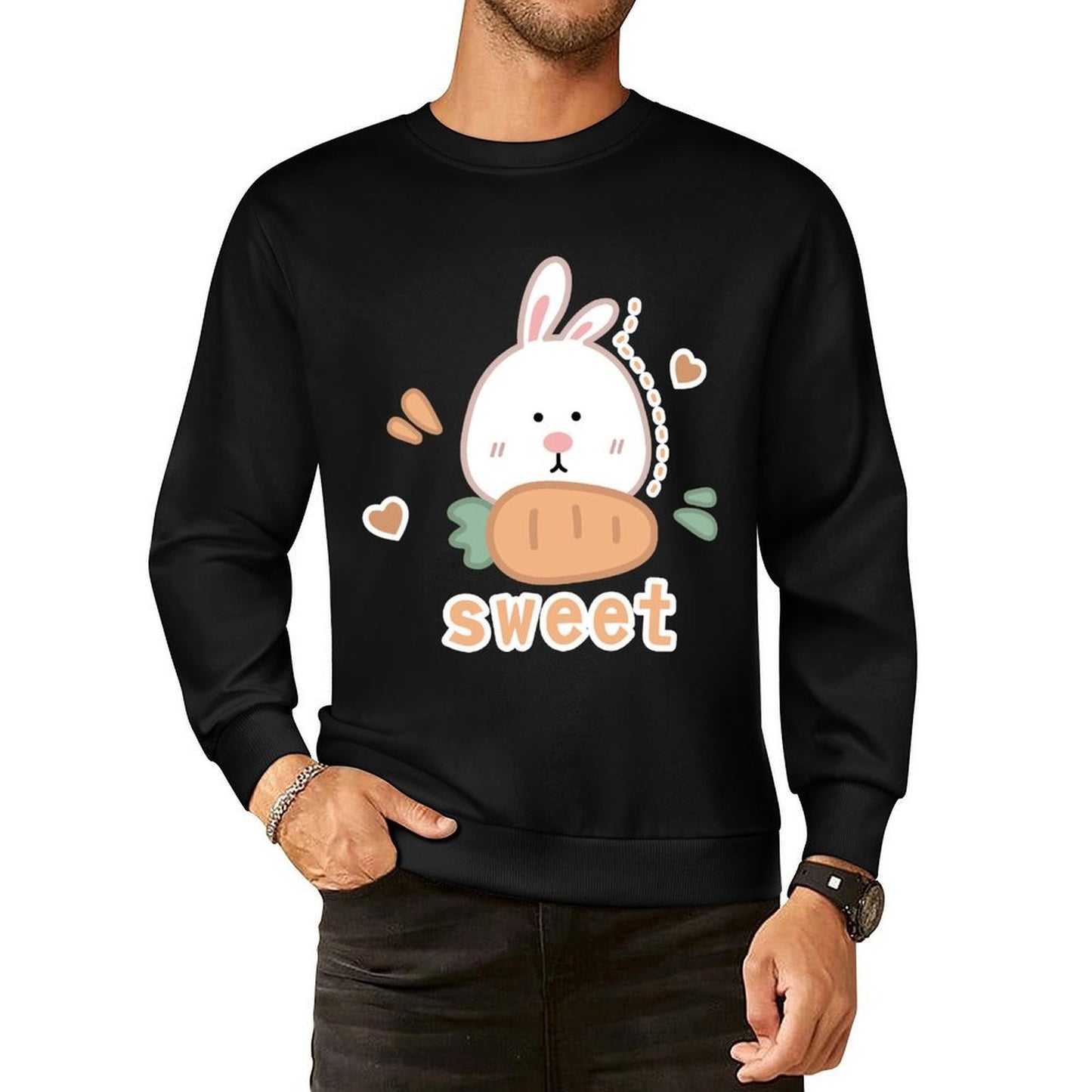 IPBR 250g Crew Neck Long Sleeve Sweatshirt Front GraphicCrew Neck Long Sleeve Sweatshirt4001540
