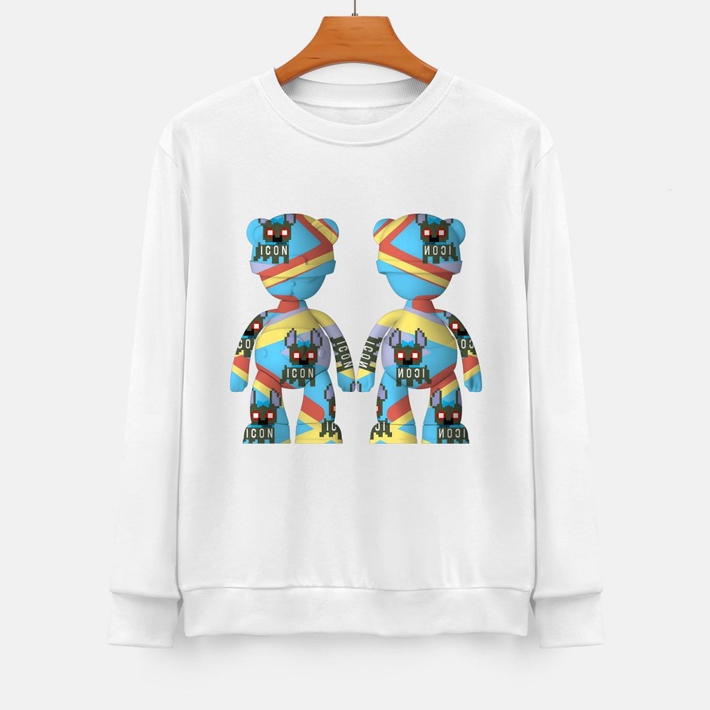 Long Sleeve With Front PatternComfort RelaxFit