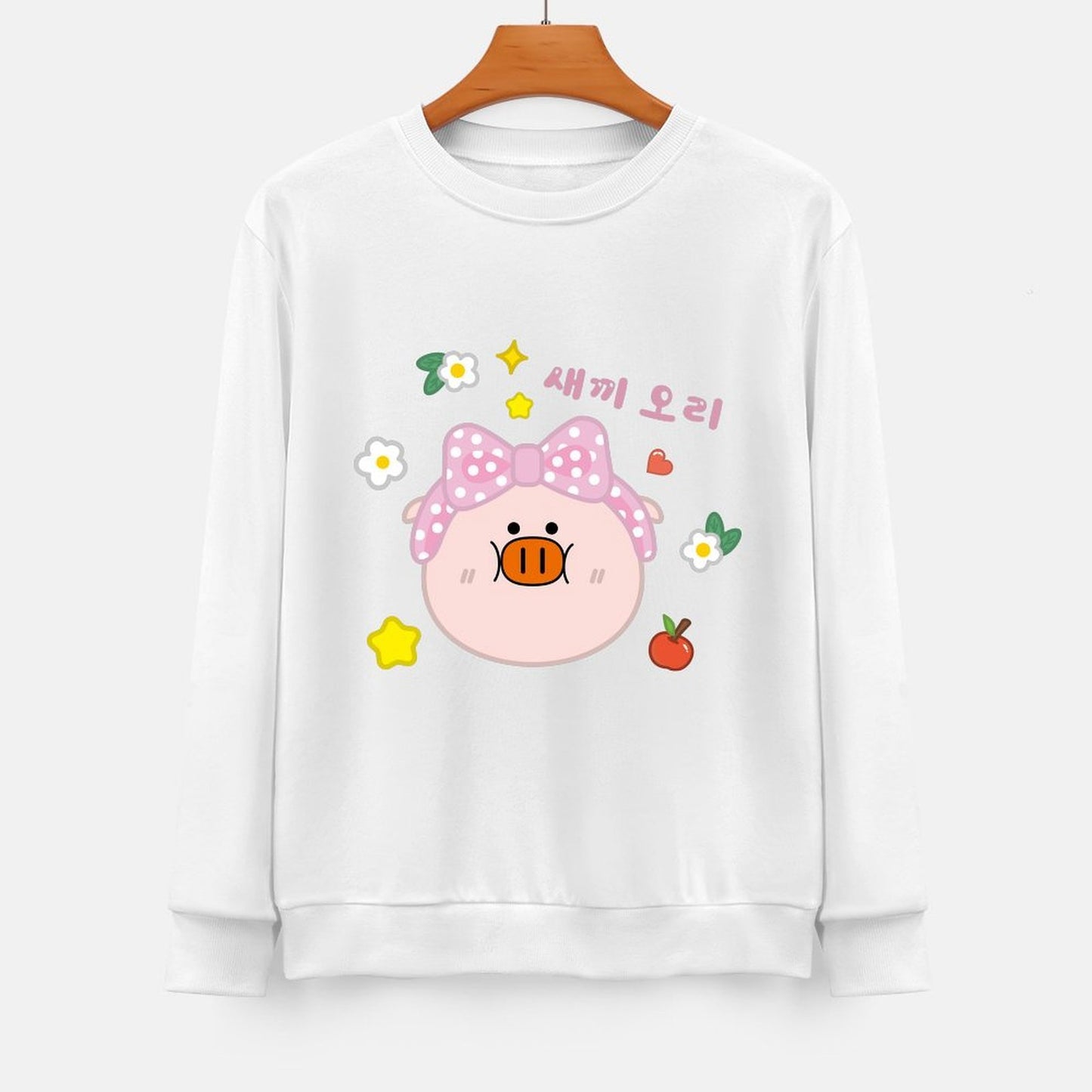 Front Patterned Long Sleeve TopStrong On-Demand