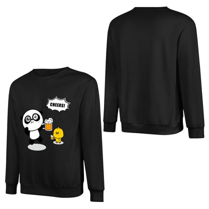 Front Patterned Long Sleeve TopModern EverydayWear