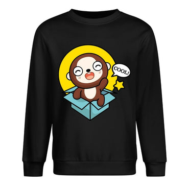 Front Patterned Long Sleeve TopSimple ClassicLine