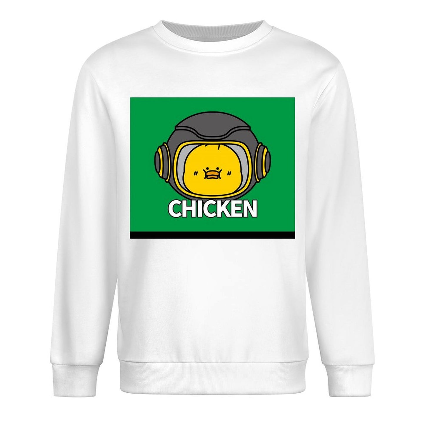 Front Patterned Long Sleeve Top Eco / Sustainable