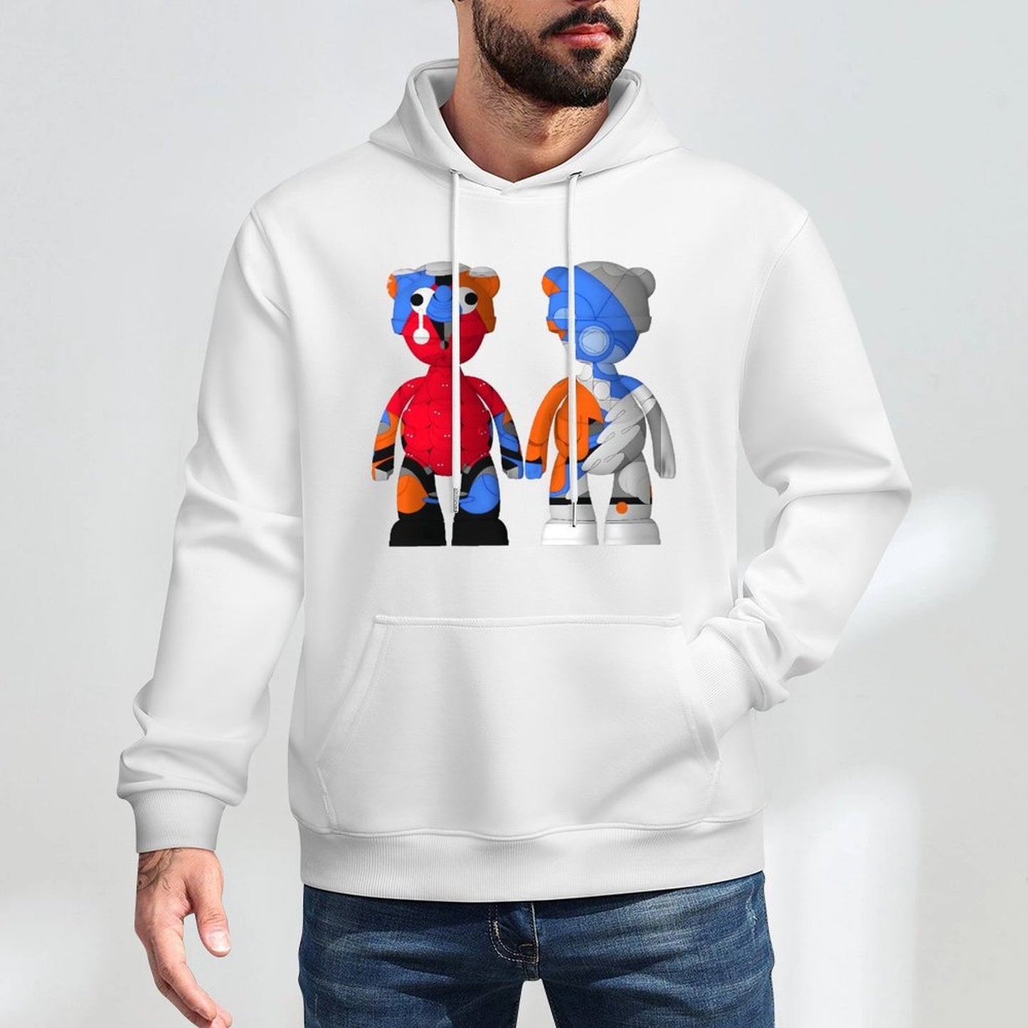 Hoodie Front PatternClassicFit Breathable