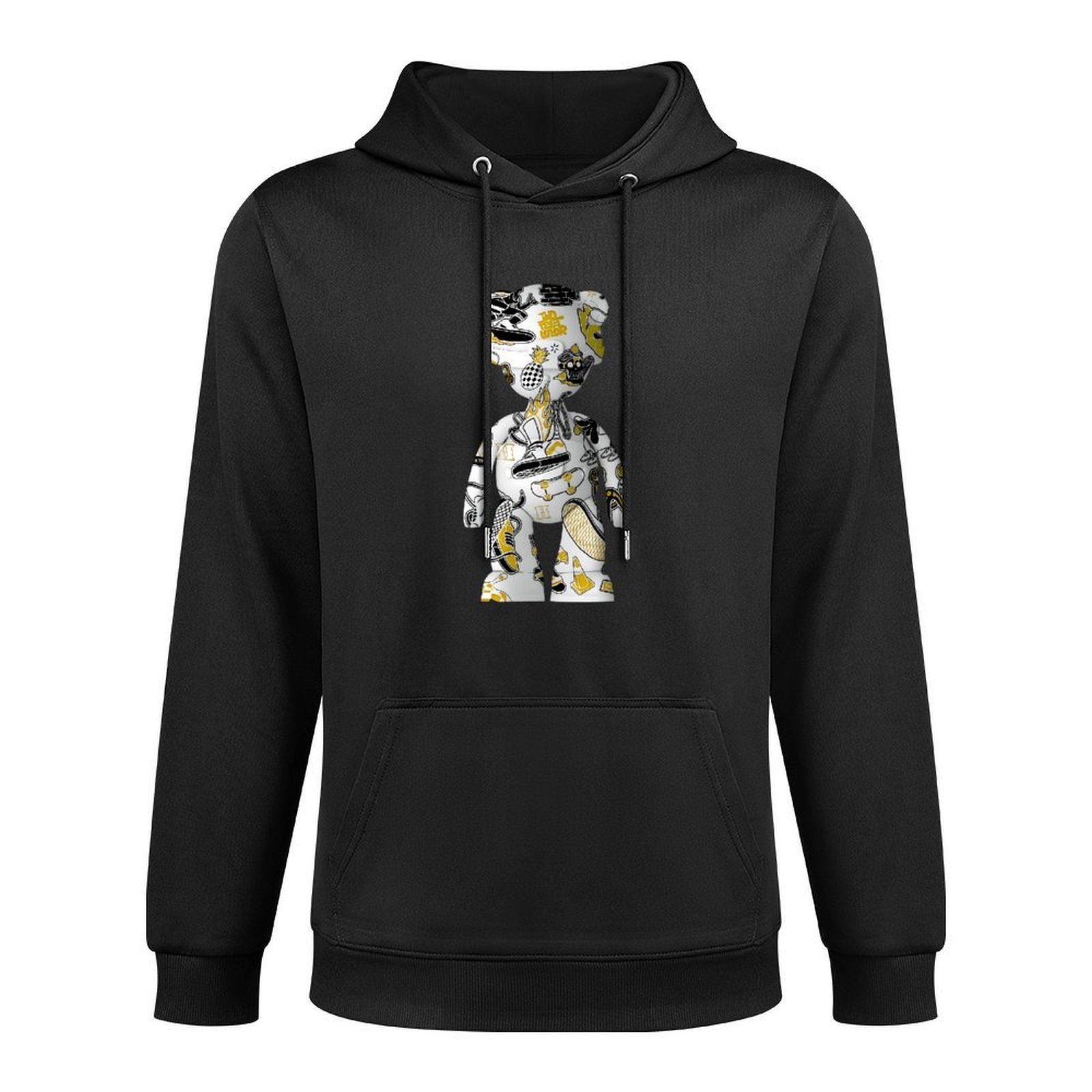 Hoodie Front PatternComfortFit Double-Stitched