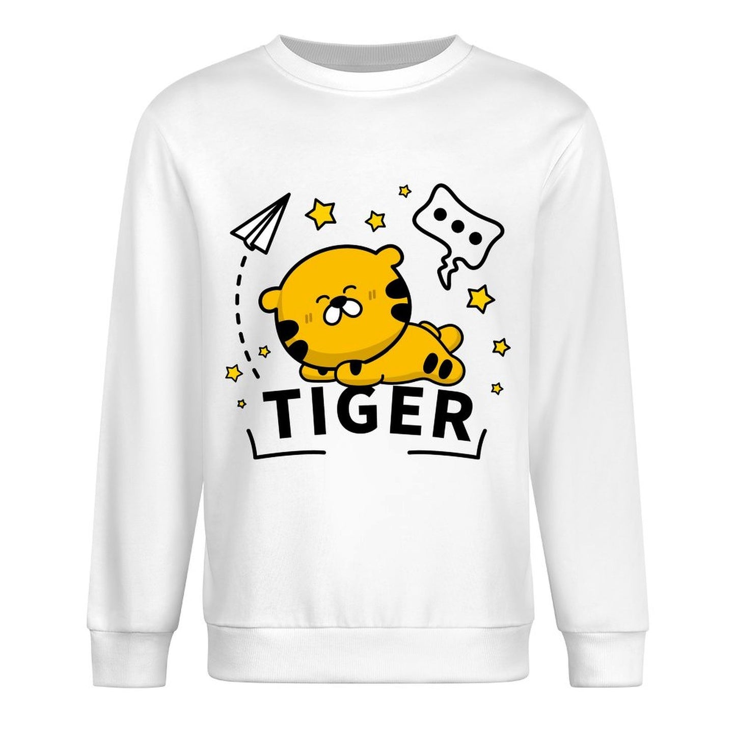 Front Patterned Long Sleeve TopYearRound Retro