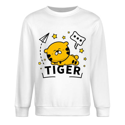 Front Patterned Long Sleeve TopYearRound Retro